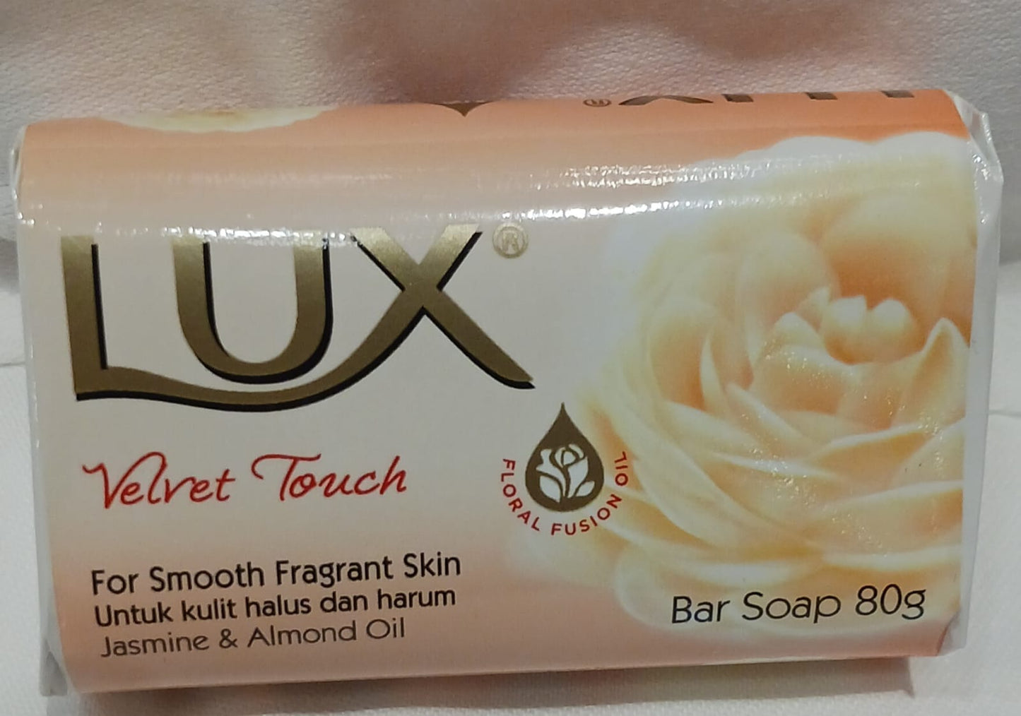 Lux Velvet Touch Bar Soap 80g