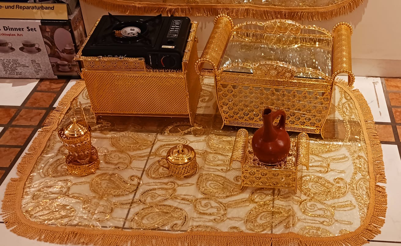 Traditional Habesha Coffee Set