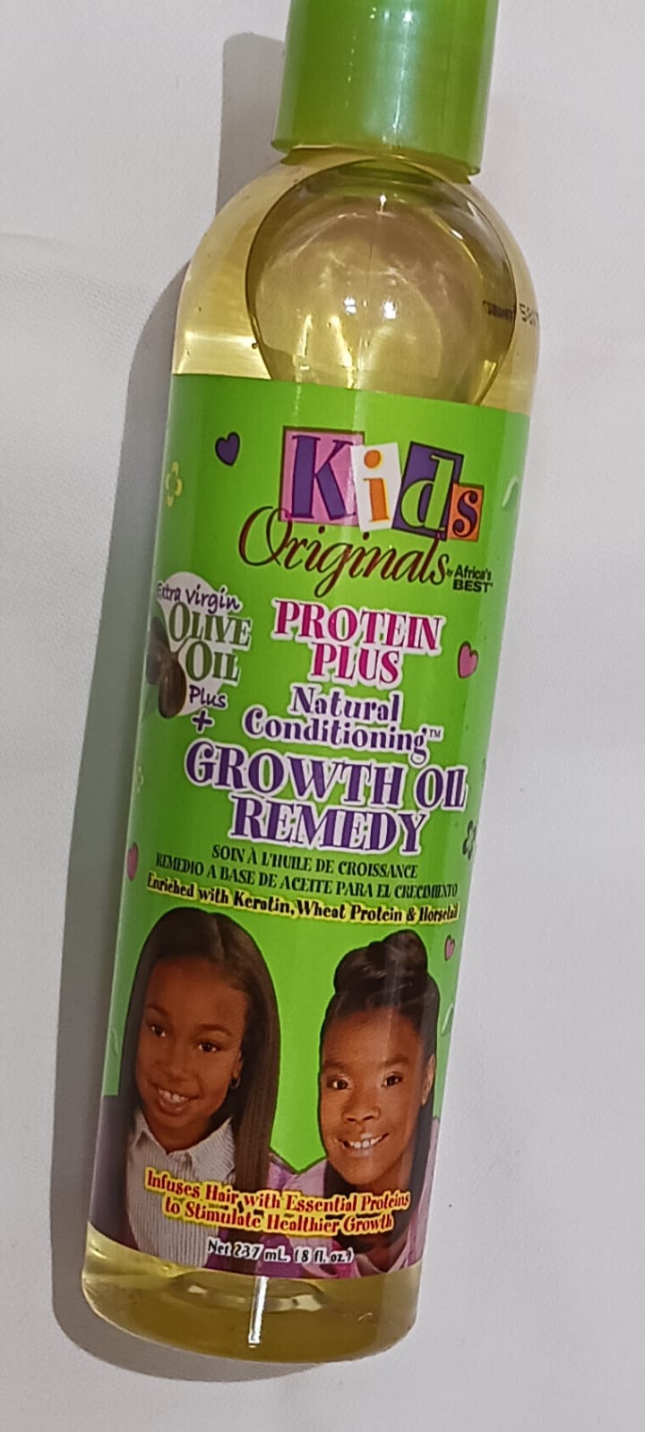 Kids Originals Protein Plus Natural Confitioning Growth Oil Remedy