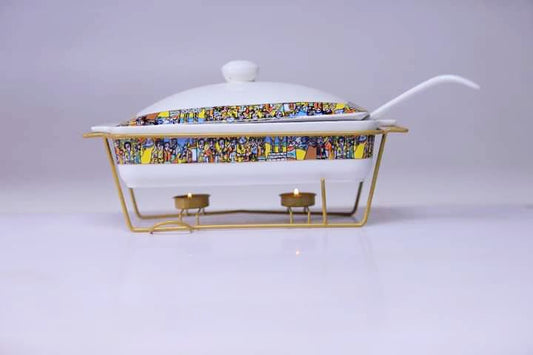 Habesha Designed Dish Warmer