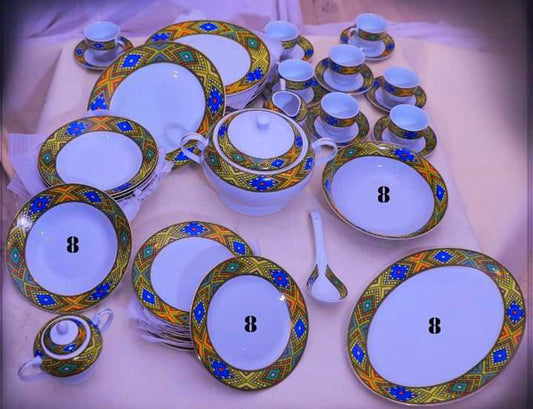 Habesha Design Dishware