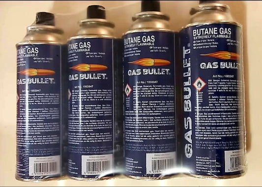 Butane Gas Set of 4