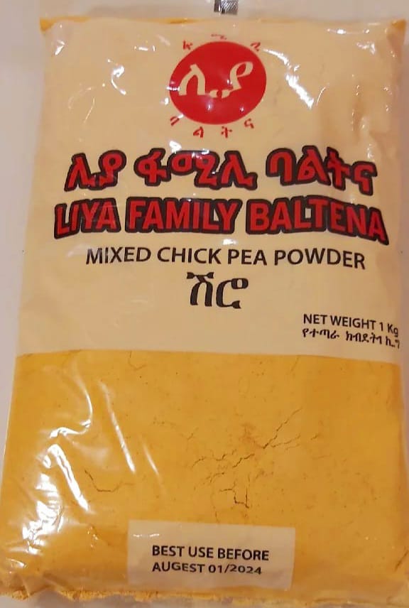Baltena Liya Family Baltena Shiro Mixed Chick Pea Powder 1kg – Merry Habesha